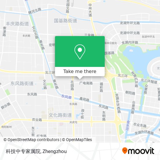 科技中专家属院 map