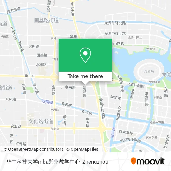 华中科技大学mba郑州教学中心 map