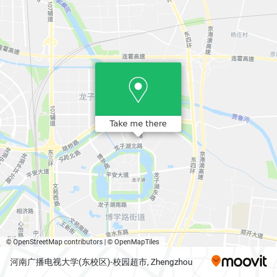 河南广播电视大学(东校区)-校园超市 map