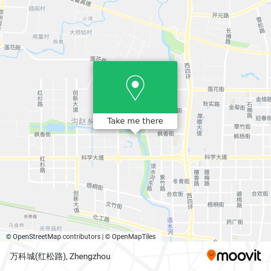 万科城(红松路) map