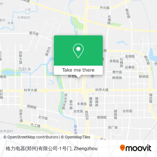 格力电器(郑州)有限公司-1号门 map
