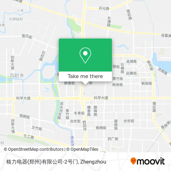 格力电器(郑州)有限公司-2号门 map