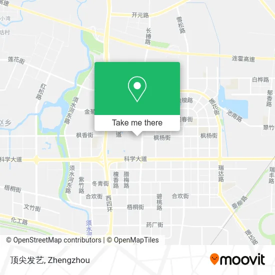 顶尖发艺 map