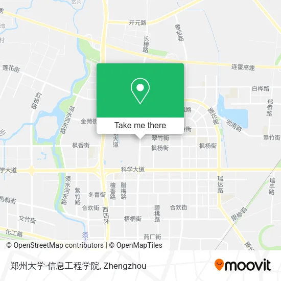郑州大学-信息工程学院 map