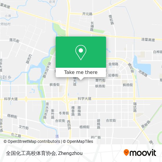 全国化工高校体育协会 map