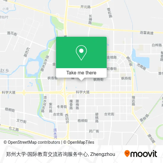 郑州大学-国际教育交流咨询服务中心 map