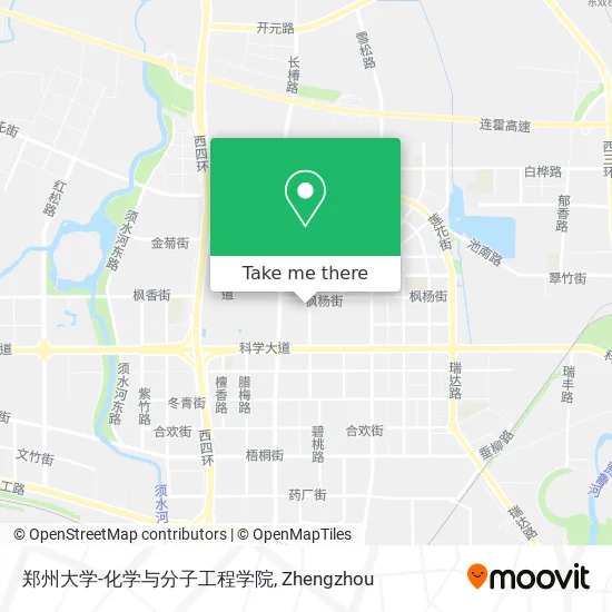 郑州大学-化学与分子工程学院 map