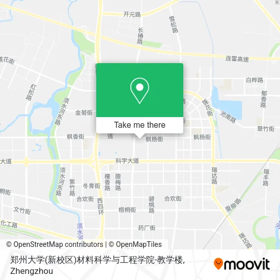 郑州大学(新校区)材料科学与工程学院-教学楼 map
