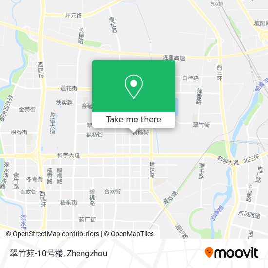 翠竹苑-10号楼 map