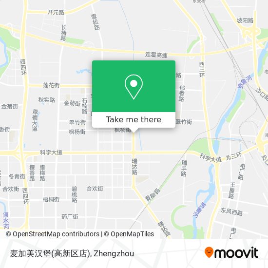 麦加美汉堡(高新区店) map