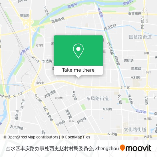 金水区丰庆路办事处西史赵村村民委员会 map