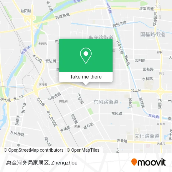 惠金河务局家属区 map