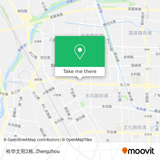裕华文苑2栋 map