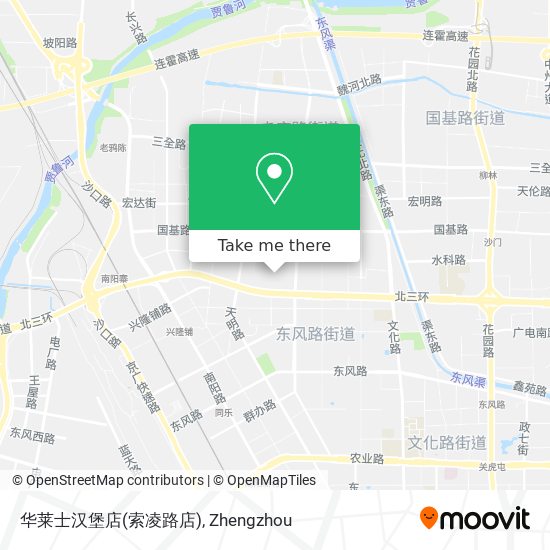 华莱士汉堡店(索凌路店) map