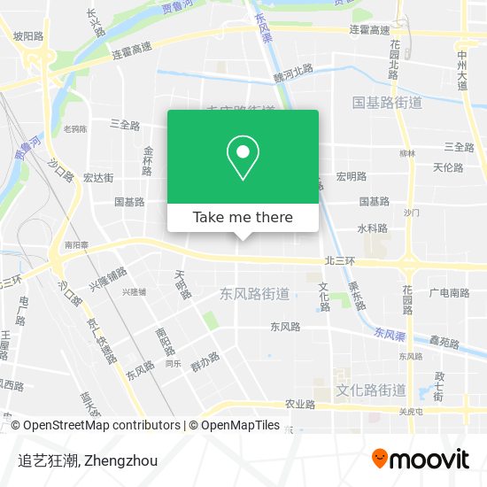 追艺狂潮 map