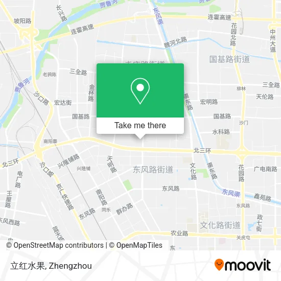 立红水果 map