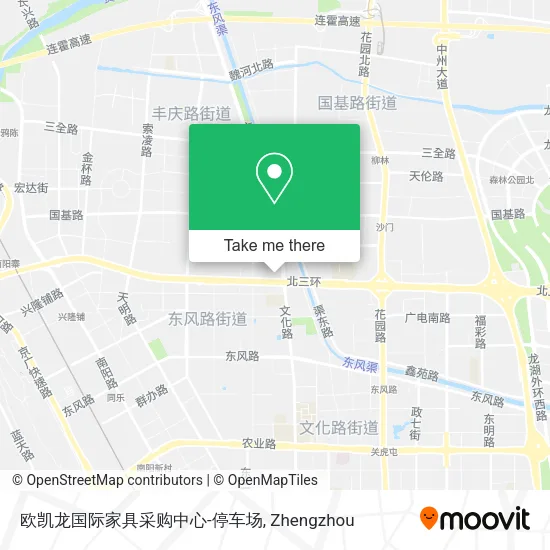 欧凯龙国际家具采购中心-停车场 map