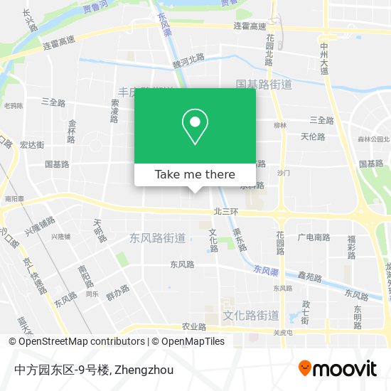中方园东区-9号楼 map