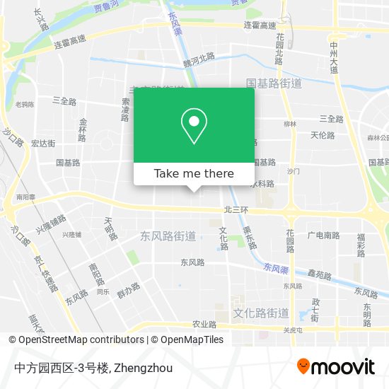 中方园西区-3号楼 map