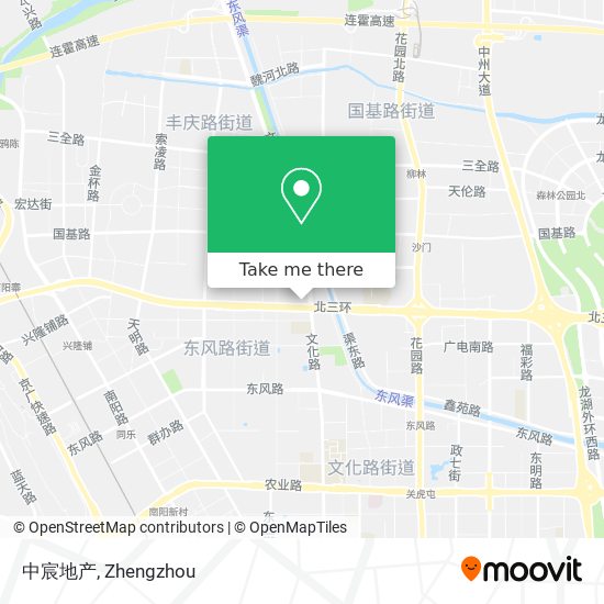 中宸地产 map