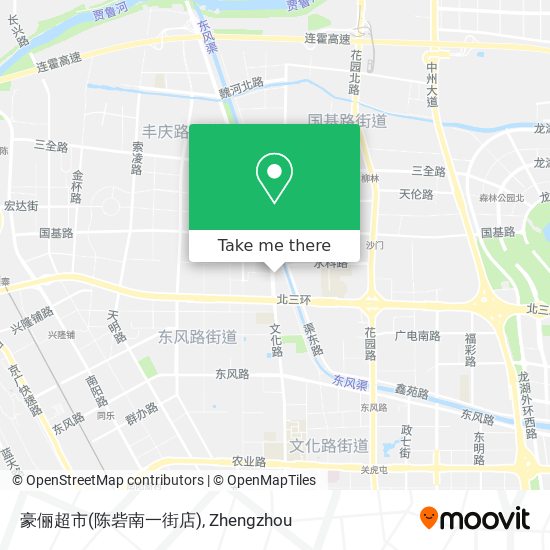 豪俪超市(陈砦南一街店) map