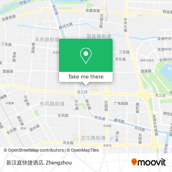 新汉庭快捷酒店 map