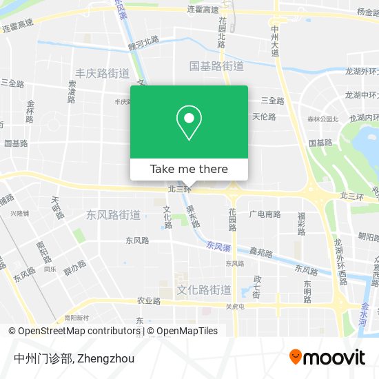 中州门诊部 map