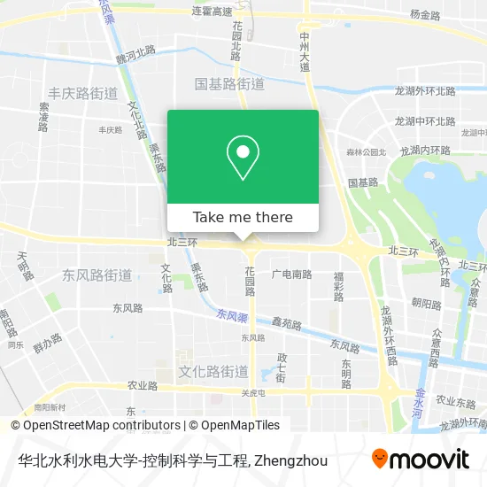 华北水利水电大学-控制科学与工程 map