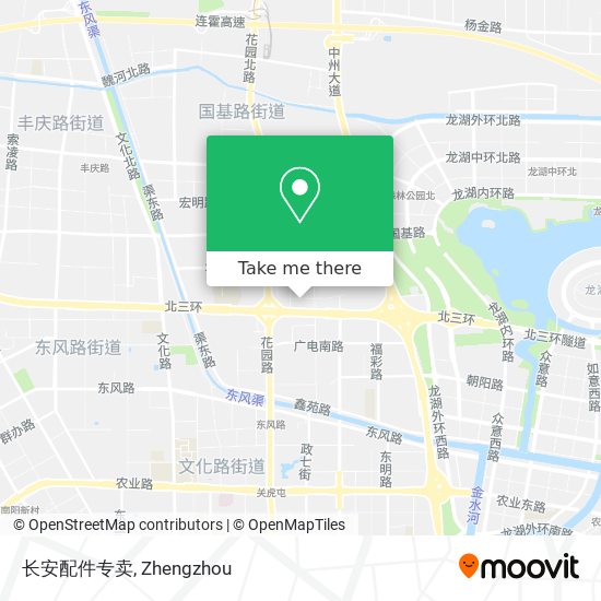 长安配件专卖 map