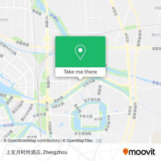 上玄月时尚酒店 map