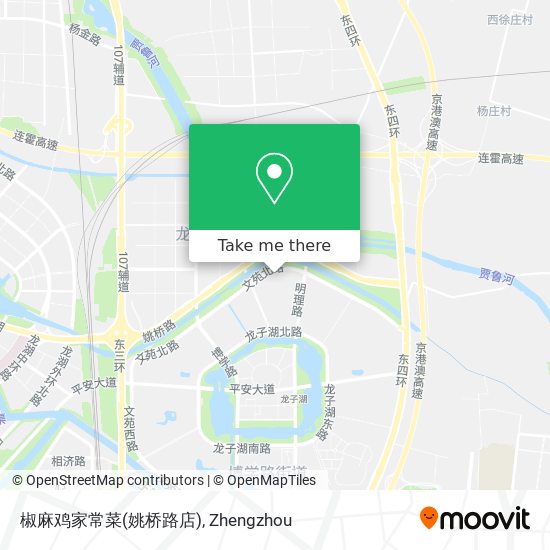 椒麻鸡家常菜(姚桥路店) map