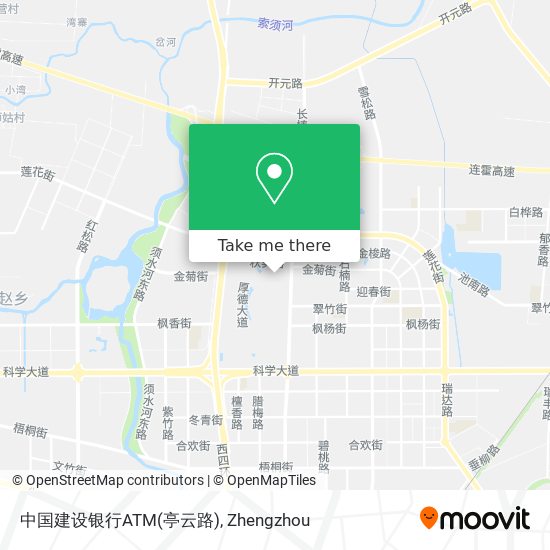 中国建设银行ATM(亭云路) map