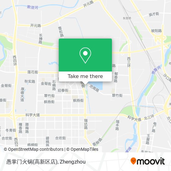 愚掌门火锅(高新区店) map