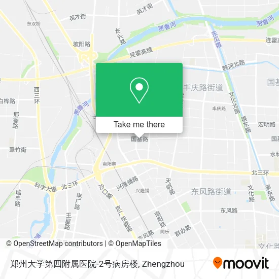 郑州大学第四附属医院-2号病房楼 map