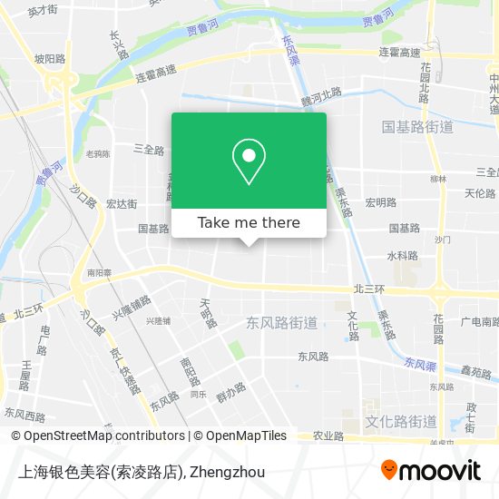 上海银色美容(索凌路店) map