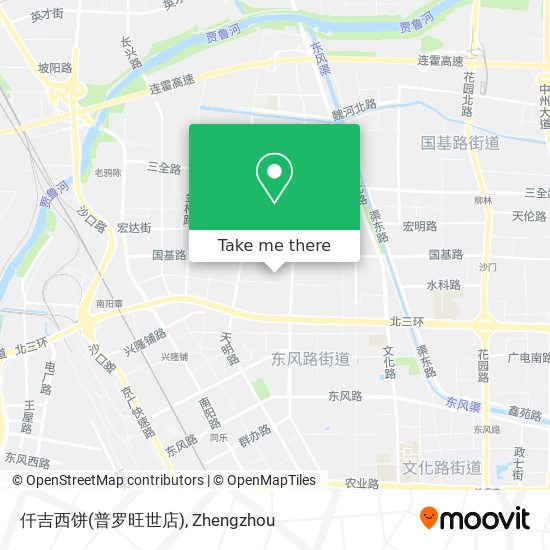 仟吉西饼(普罗旺世店) map