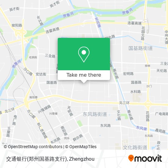 交通银行(郑州国基路支行) map