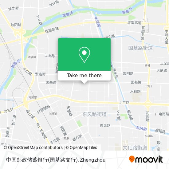 中国邮政储蓄银行(国基路支行) map