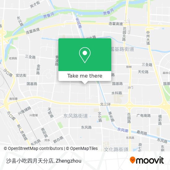 沙县小吃四月天分店 map