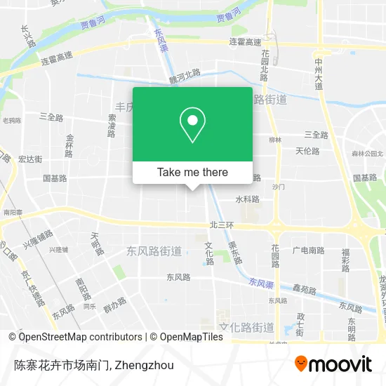 陈寨花卉市场南门 map