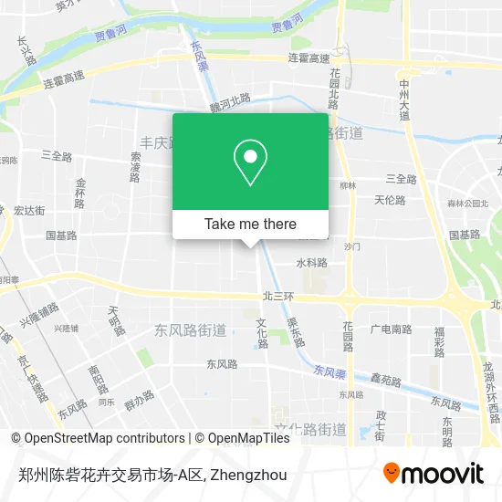郑州陈砦花卉交易市场-A区 map