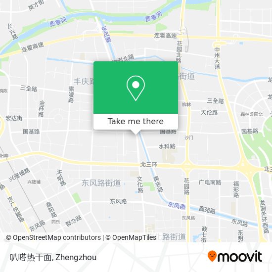 叭嗒热干面 map