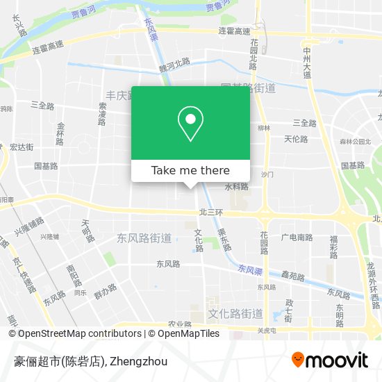 豪俪超市(陈砦店) map