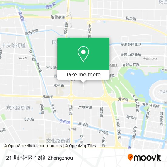 21世纪社区-12幢 map