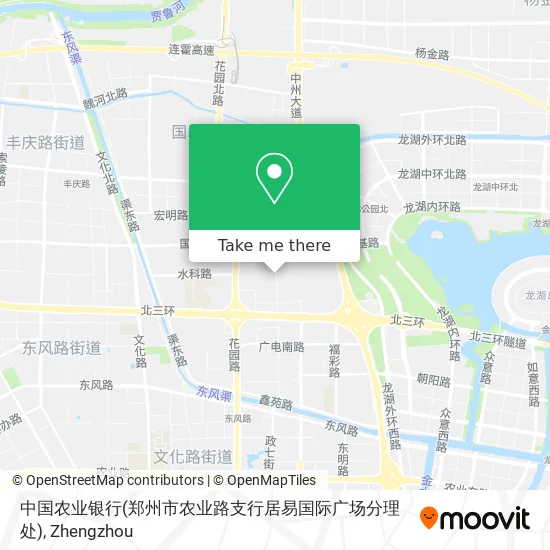 中国农业银行(郑州市农业路支行居易国际广场分理处) map