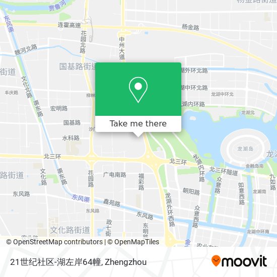 21世纪社区-湖左岸64幢 map
