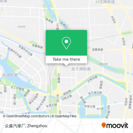 众鑫汽修厂 map