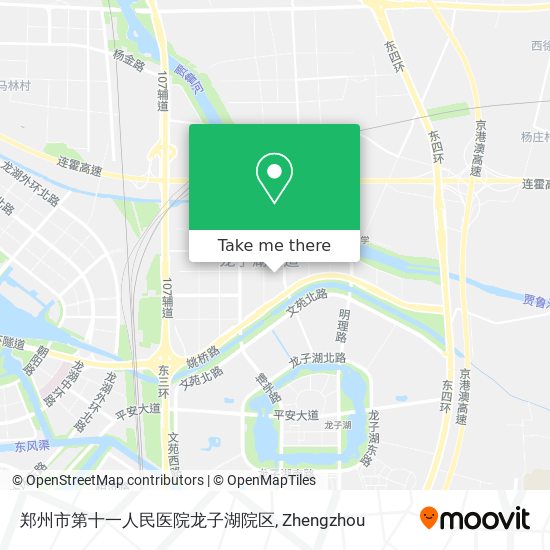 郑州市第十一人民医院龙子湖院区 map