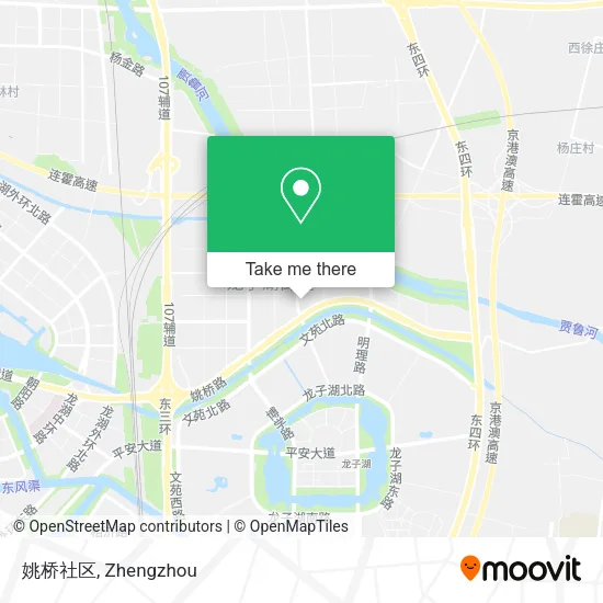 姚桥社区 map