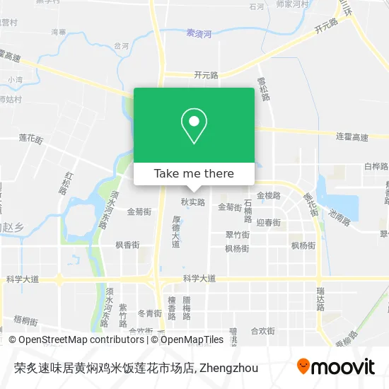 荣炙速味居黄焖鸡米饭莲花市场店 map